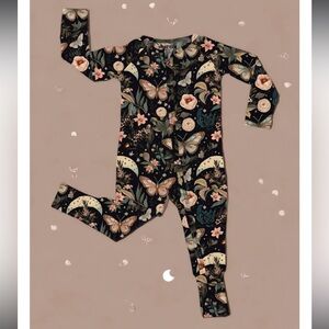 BUNDLE Bunny Knots velveteen zip up pajamas BUNDLE of 2